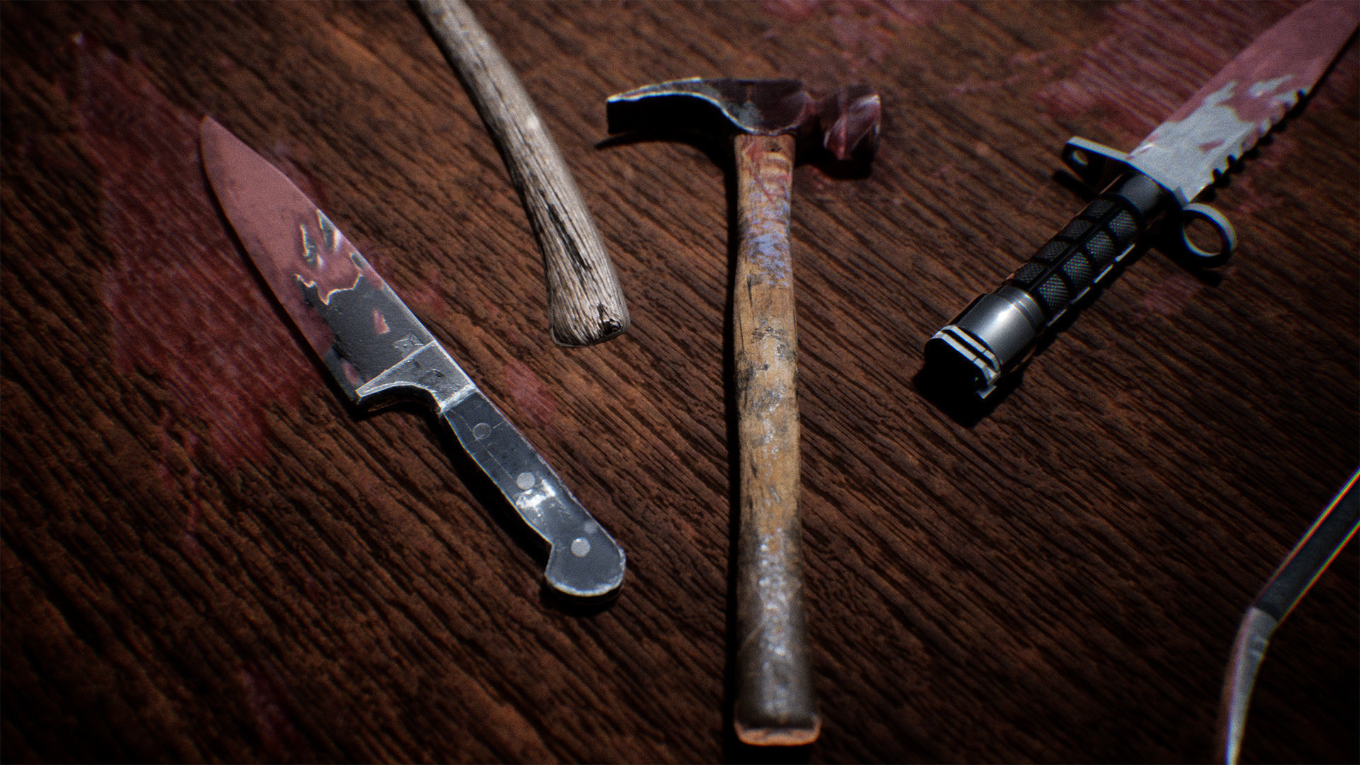 Melee Weapons  20 Assets Low-poly 3D model_7