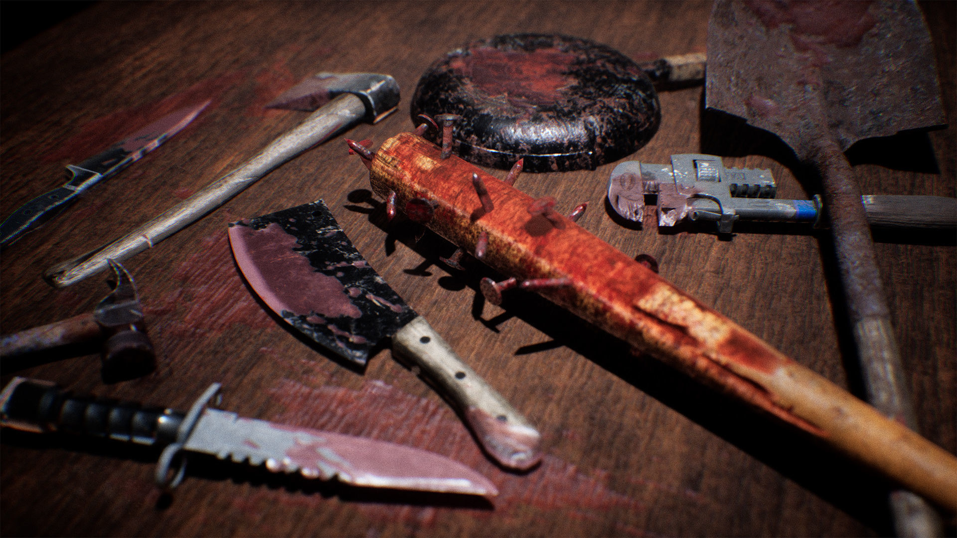 Melee Weapons  20 Assets Low-poly 3D model_1