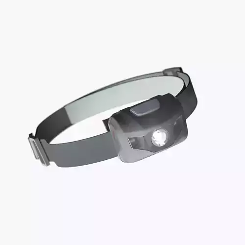Realistic Headlamp 3D model