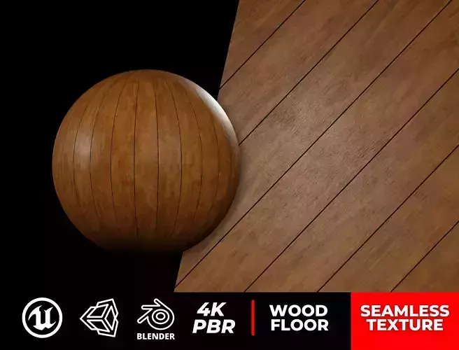 PBR Wood Texture Seamless 4K Photorealistic 08 - Archviz - Games