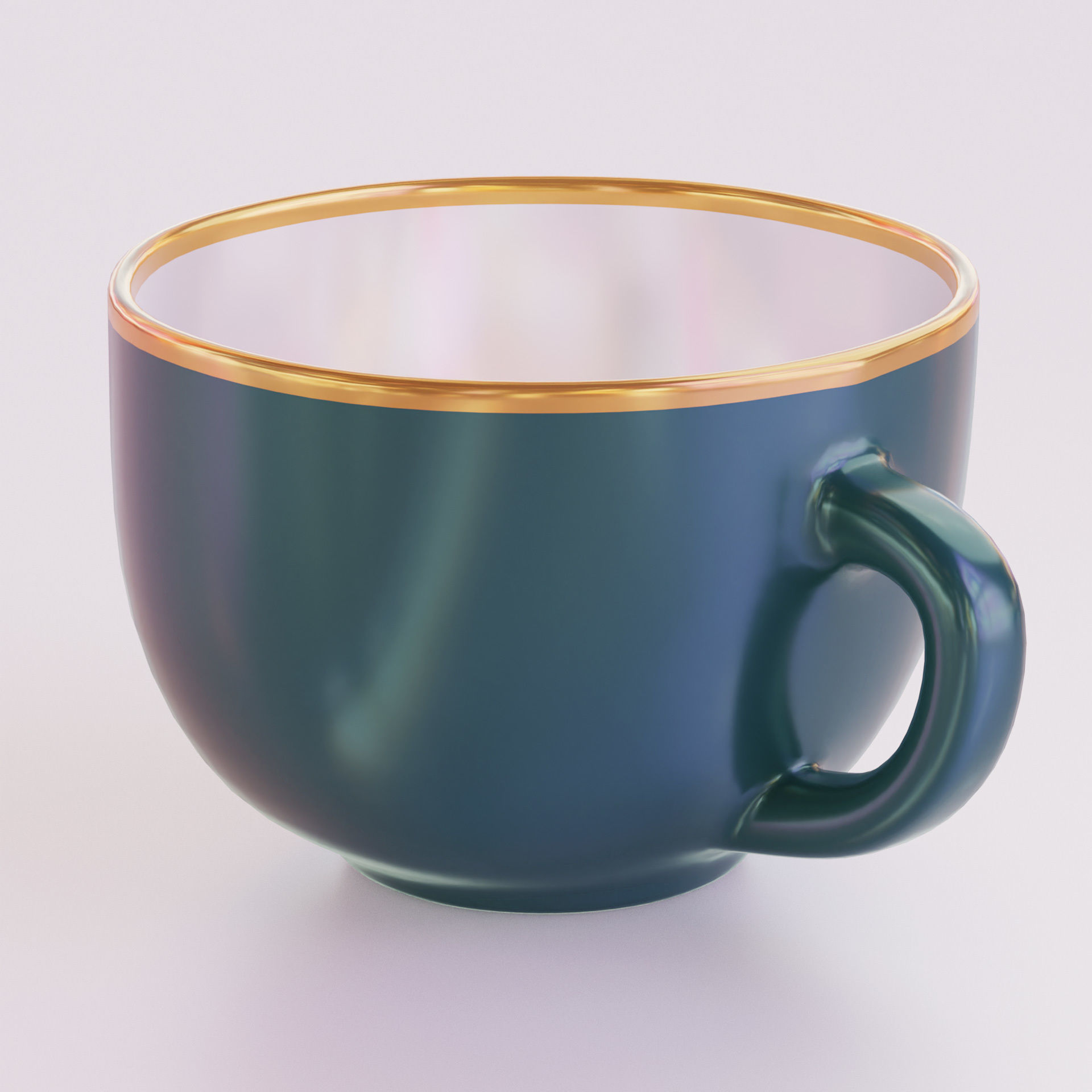 Cute Mug 3D model Free 3D model_1