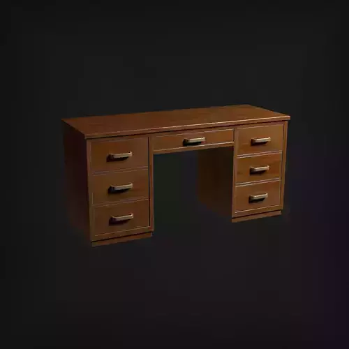 Wooden desk old
