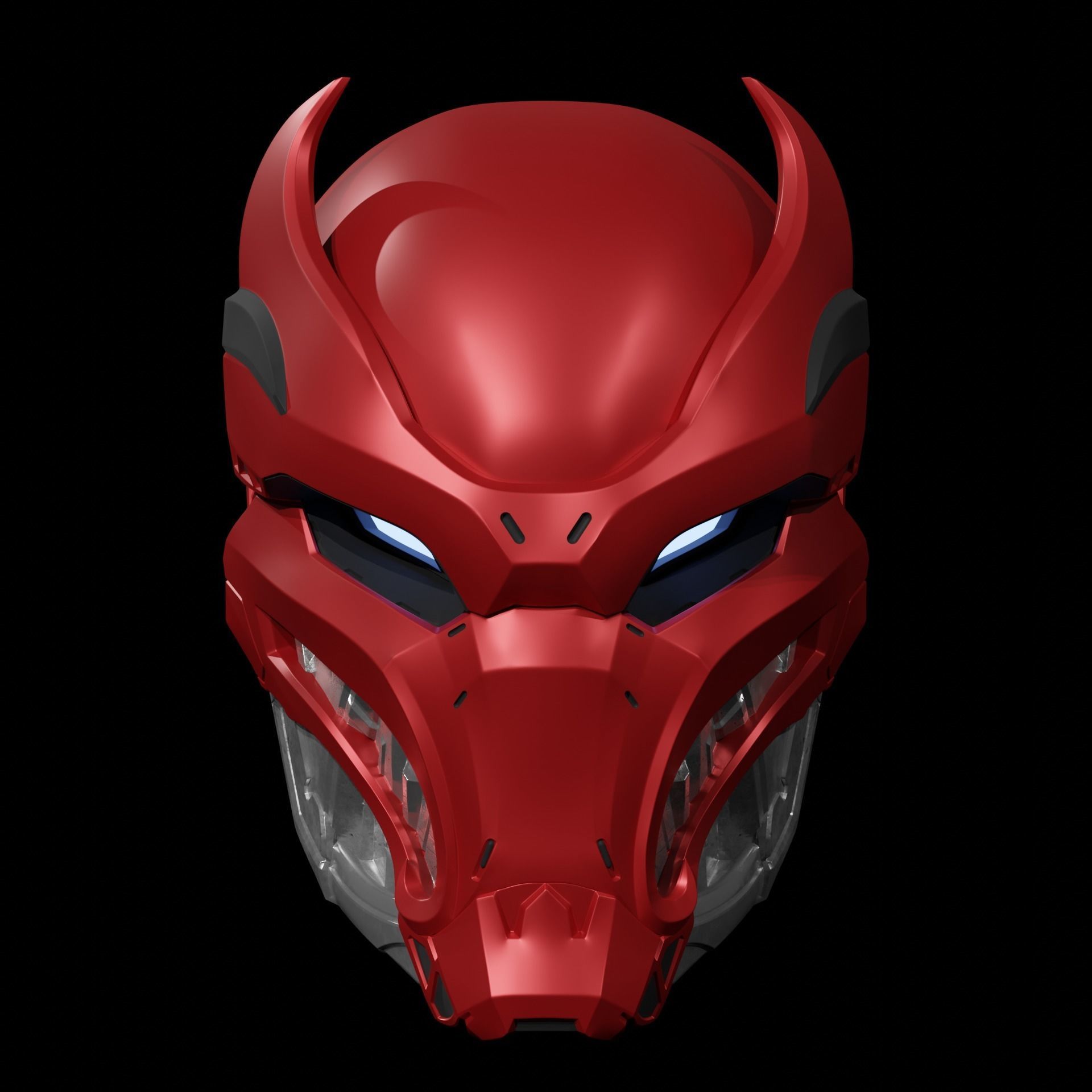 Blue Hood Shinobi 3D print model_4