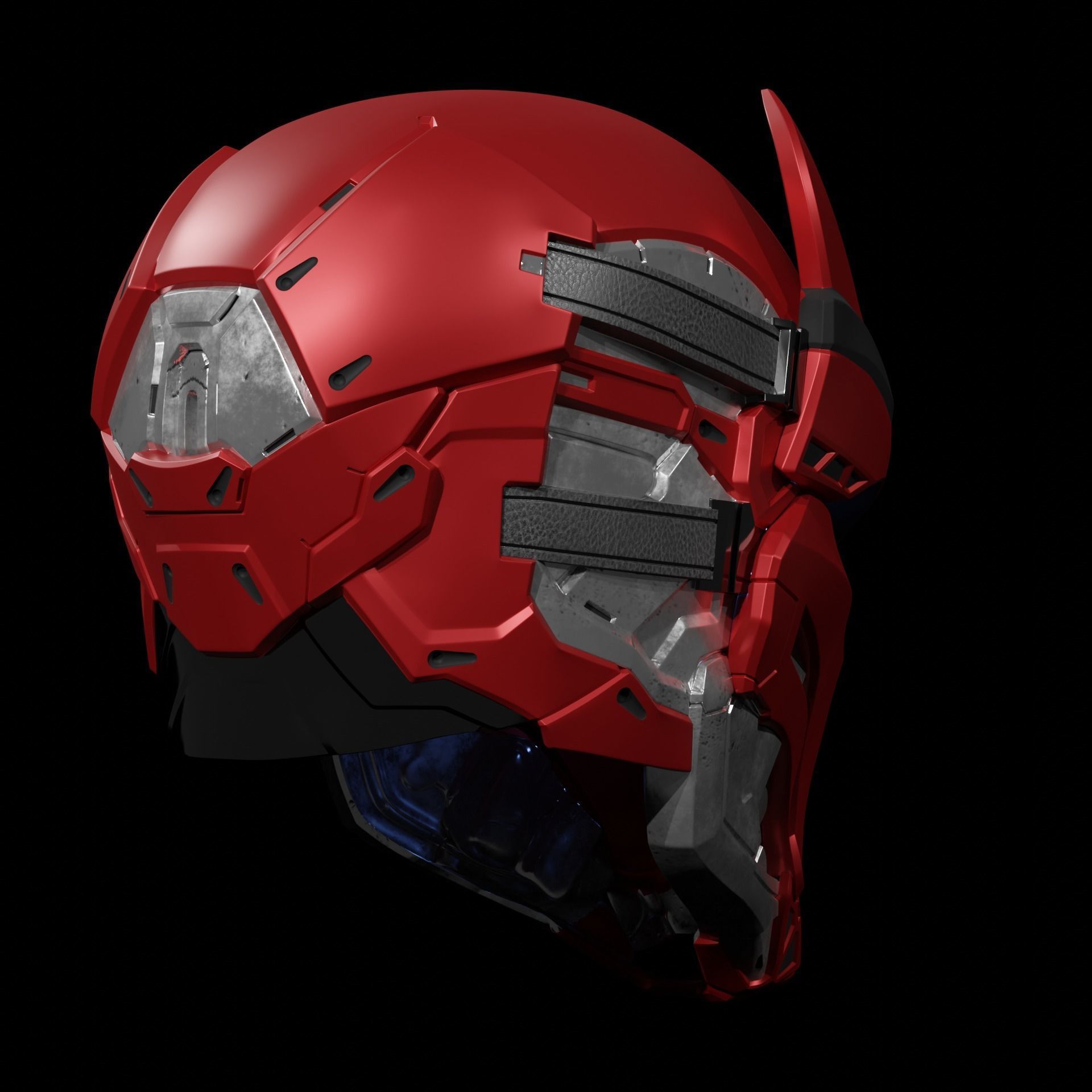 Blue Hood Shinobi 3D print model_7