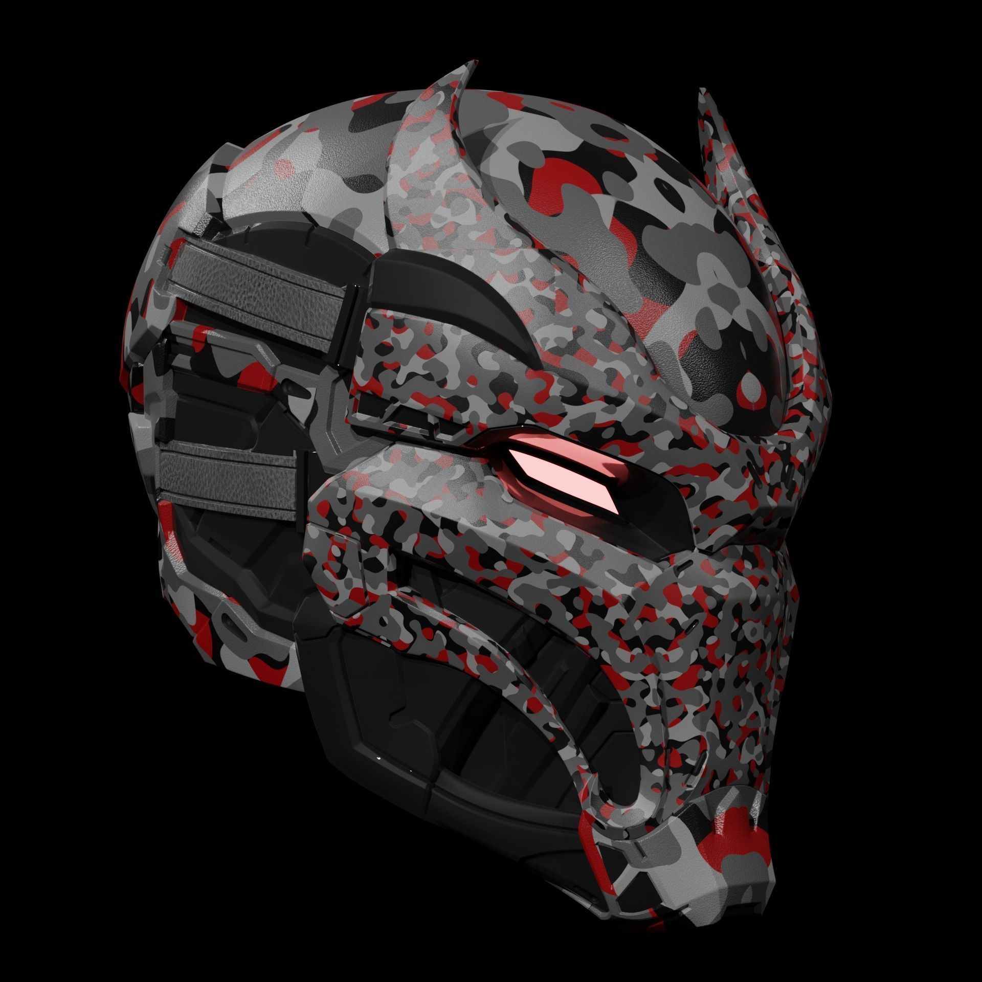 Blue Hood Shinobi 3D print model_17