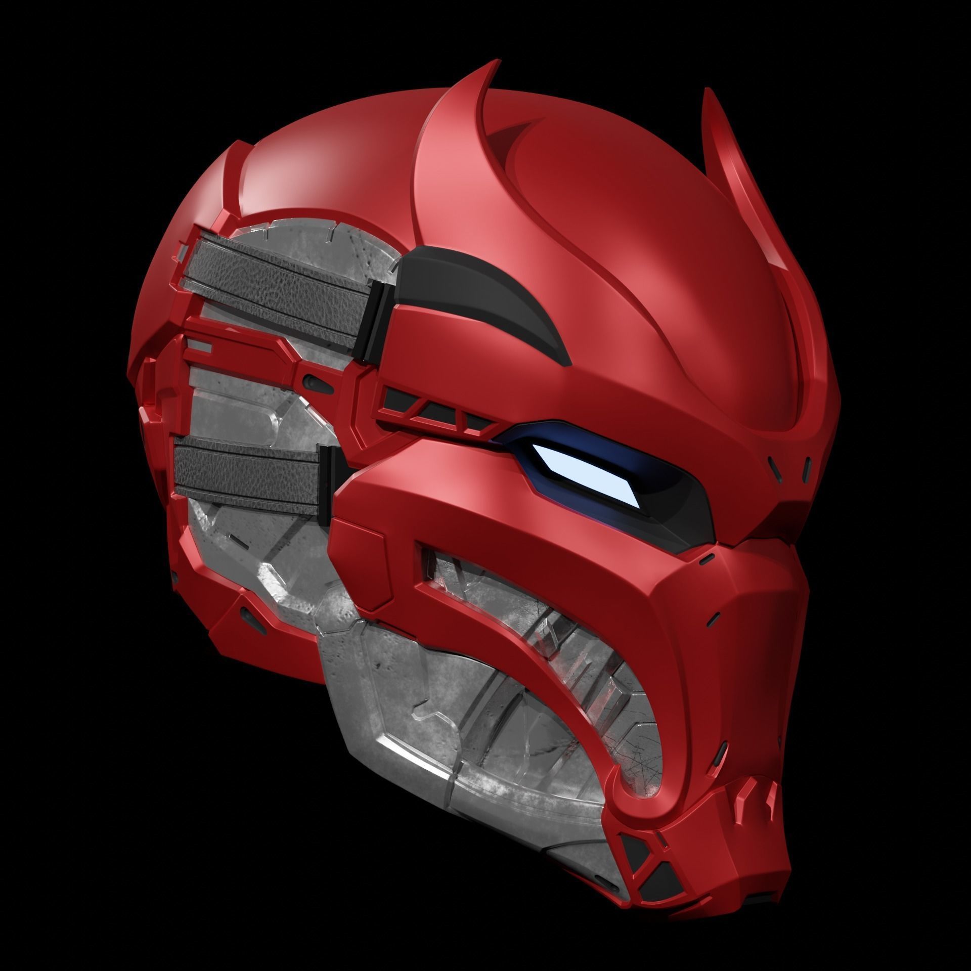 Blue Hood Shinobi 3D print model_5