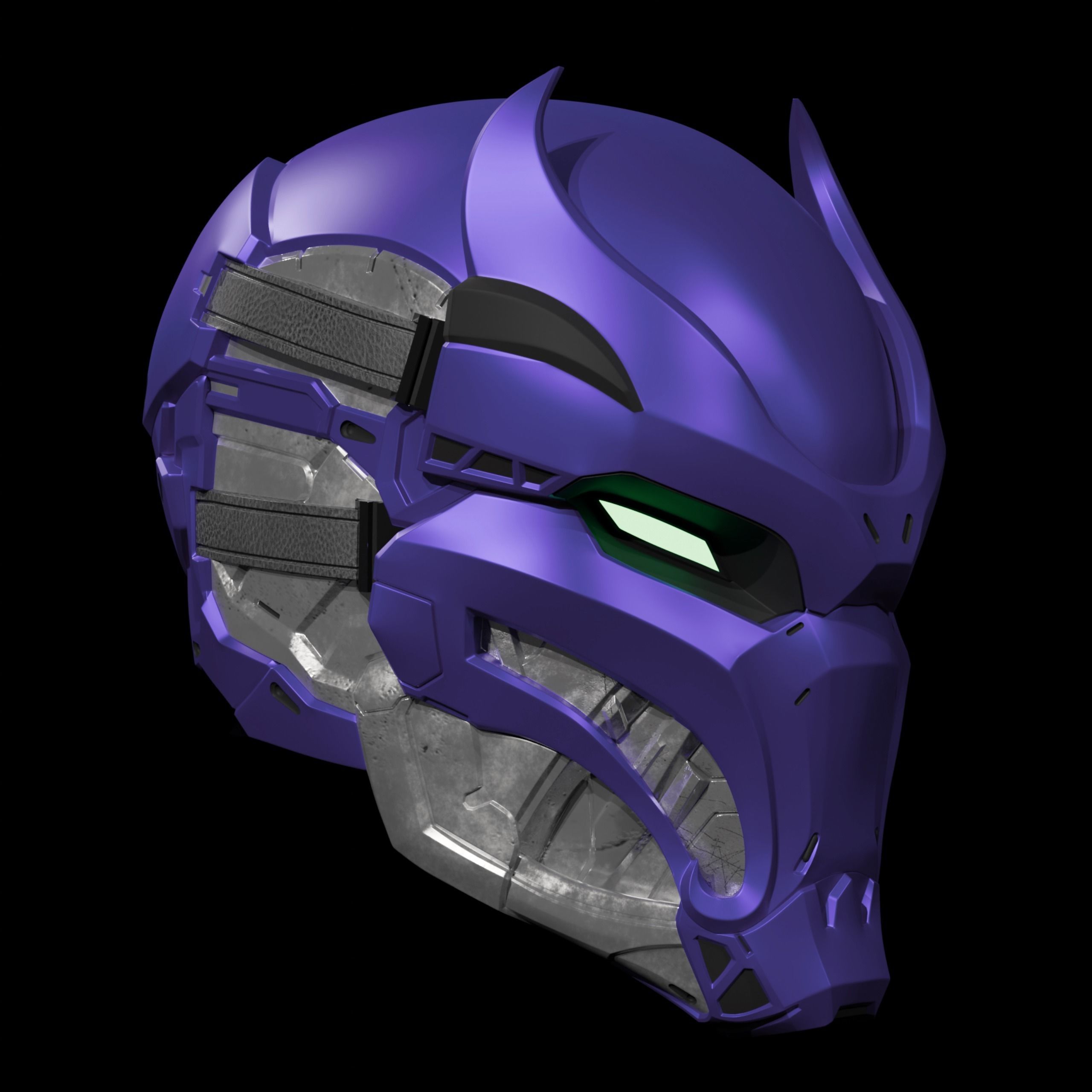 Blue Hood Shinobi 3D print model_13