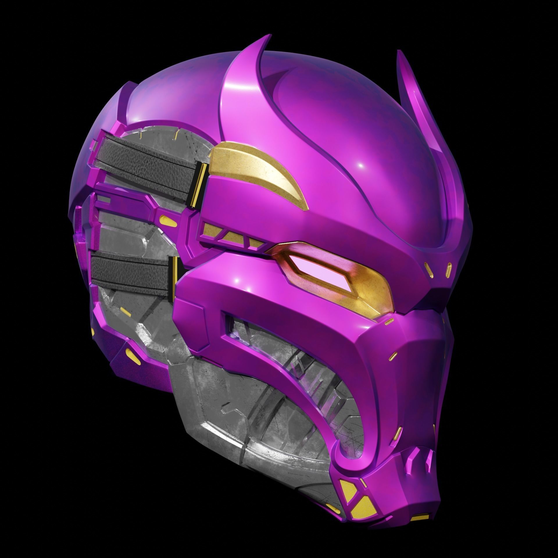 Blue Hood Shinobi 3D print model_16