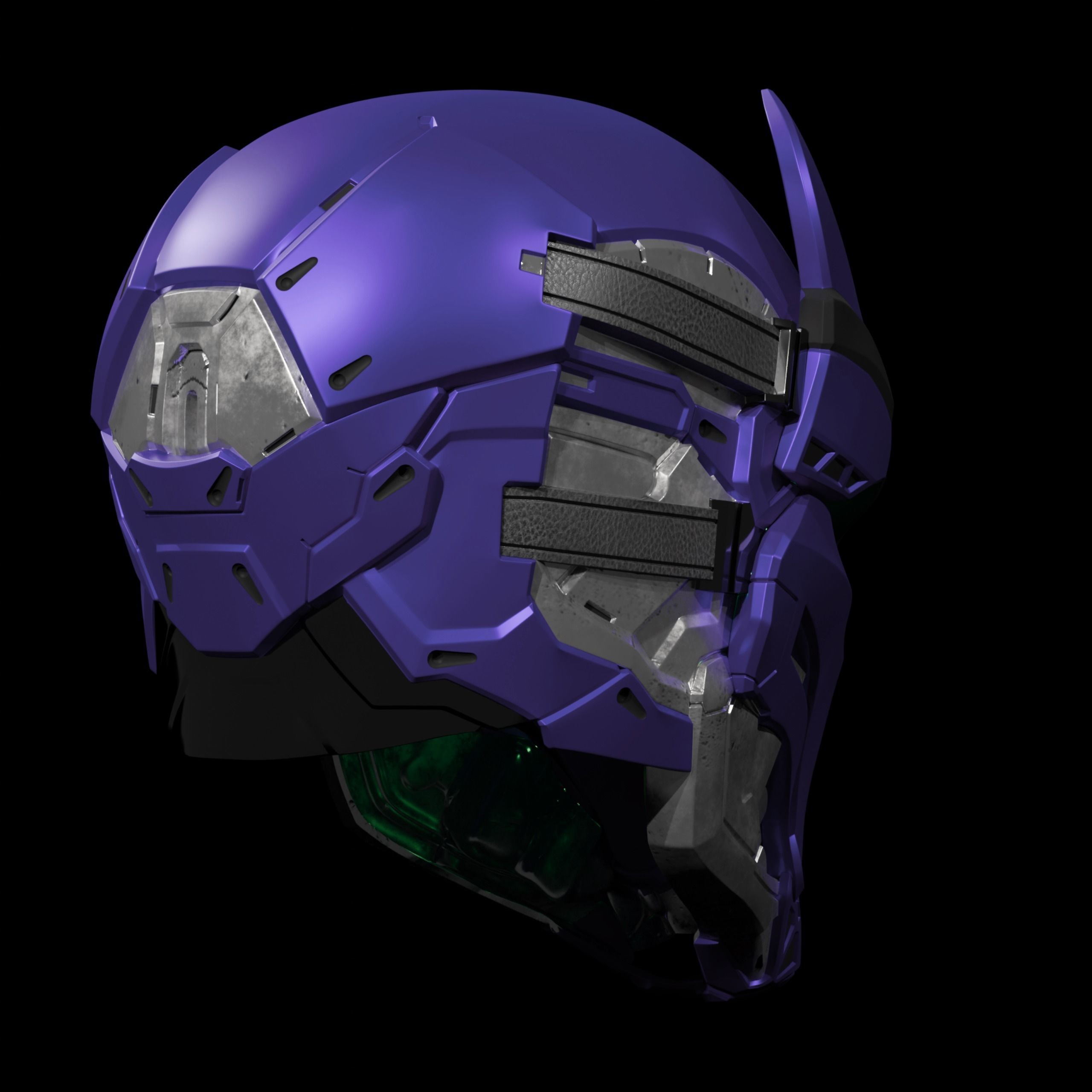 Blue Hood Shinobi 3D print model_15