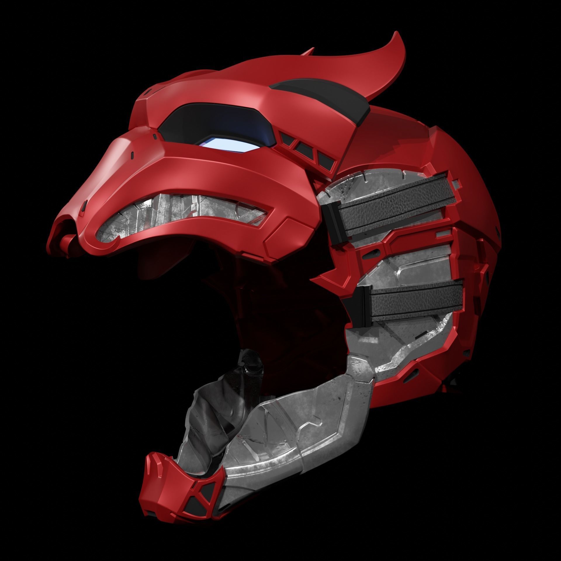 Blue Hood Shinobi 3D print model_6