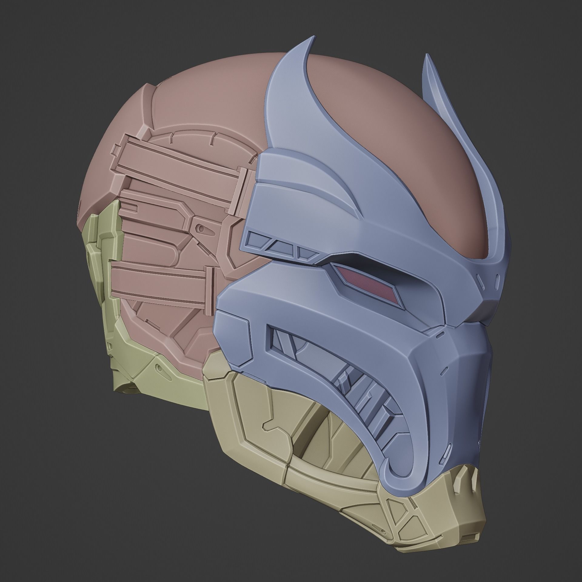 Blue Hood Shinobi 3D print model_22