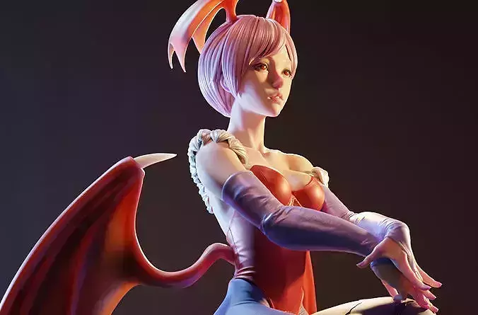 Lilith Aensland Darkstalkers  3D print model