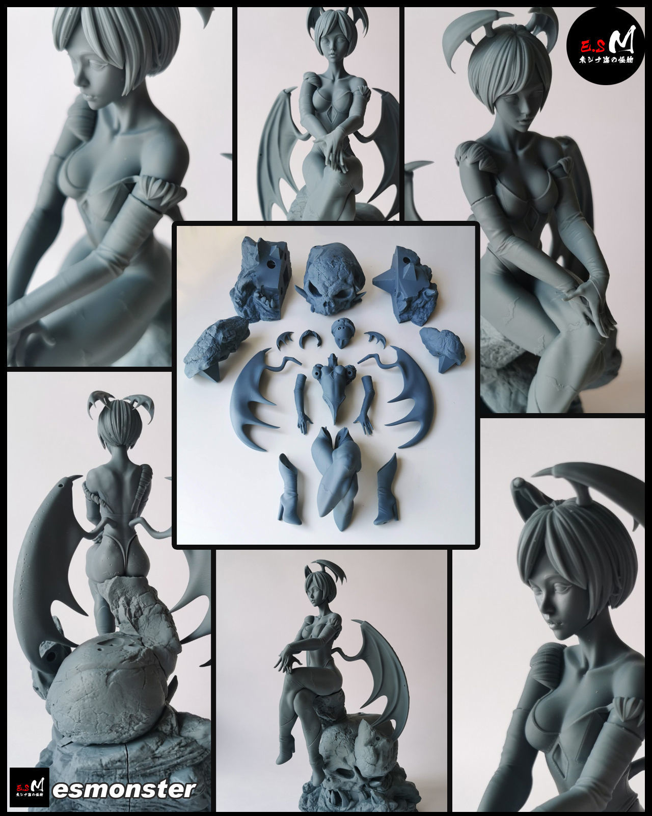 Lilith Aensland Darkstalkers  3D print model_20