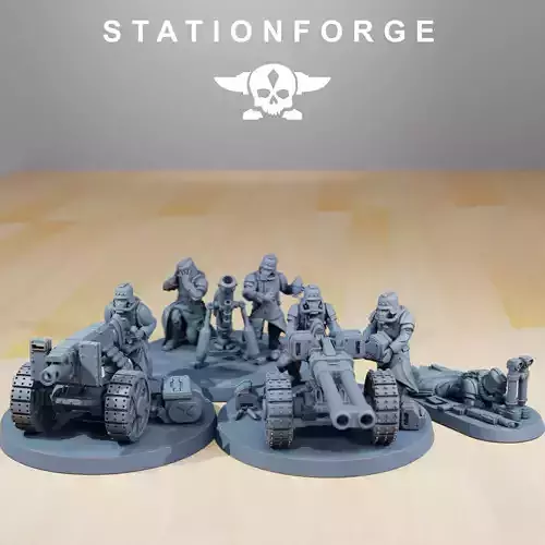 GrimGuard Decimators 3D print model