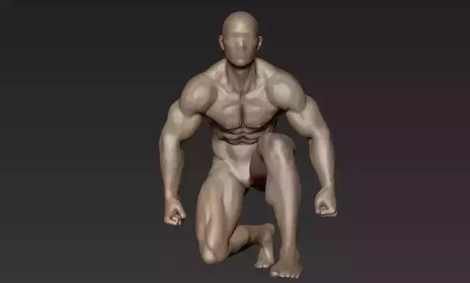Superhero Figure Pose 5