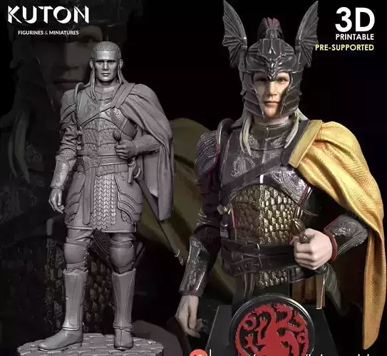Daemon Targaryen 3D print model
