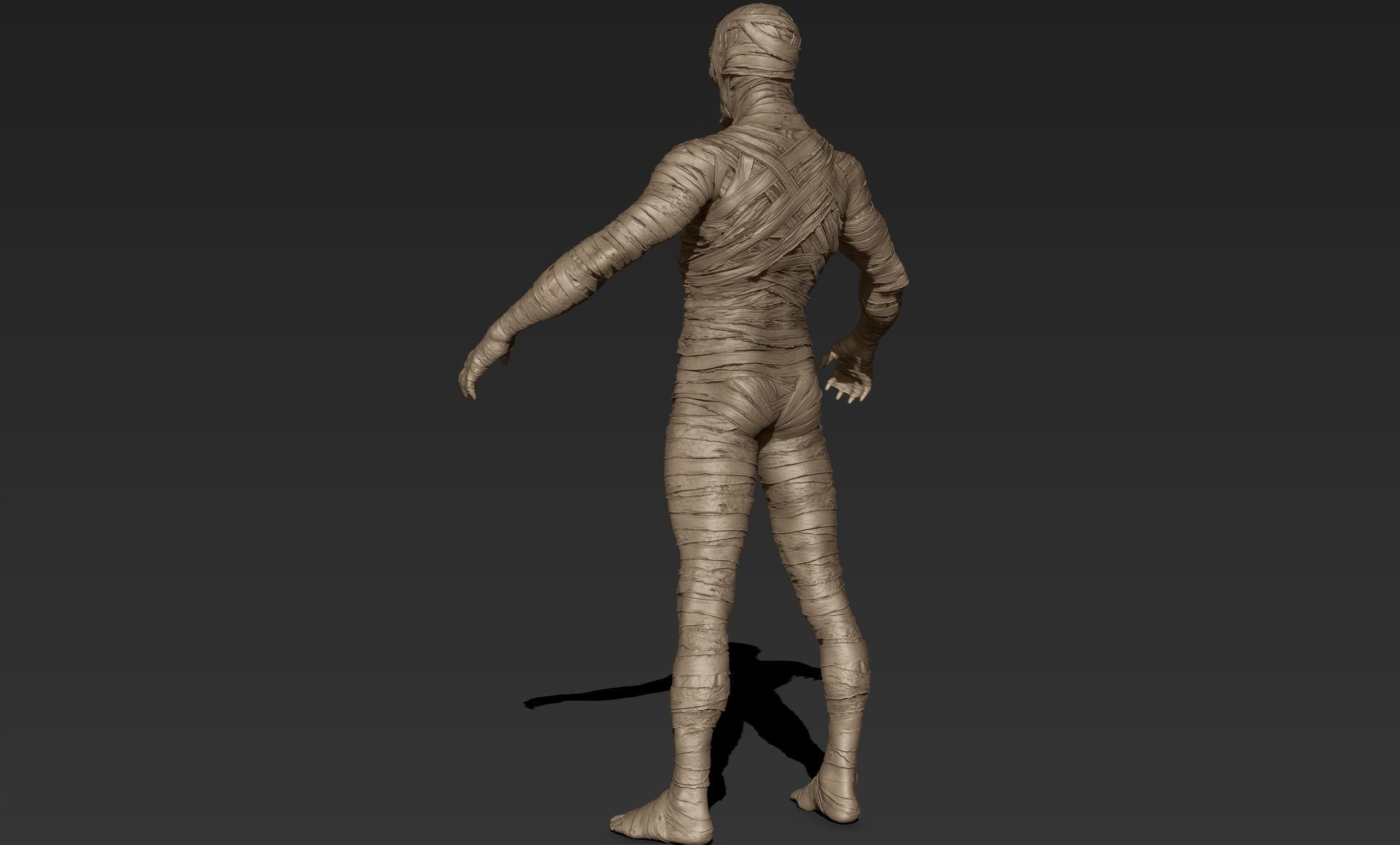Mummy 3D model_5