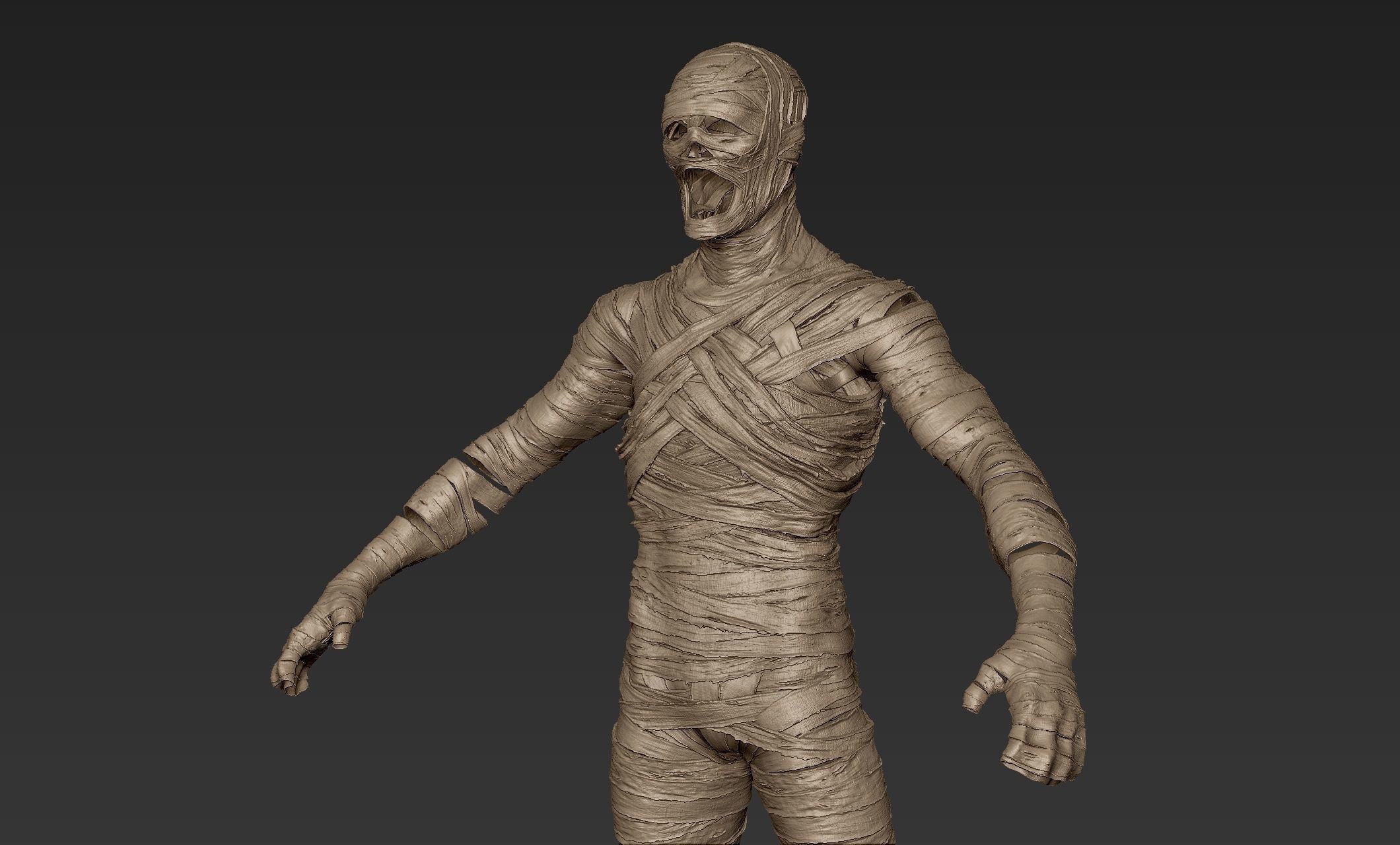 Mummy 3D model_10