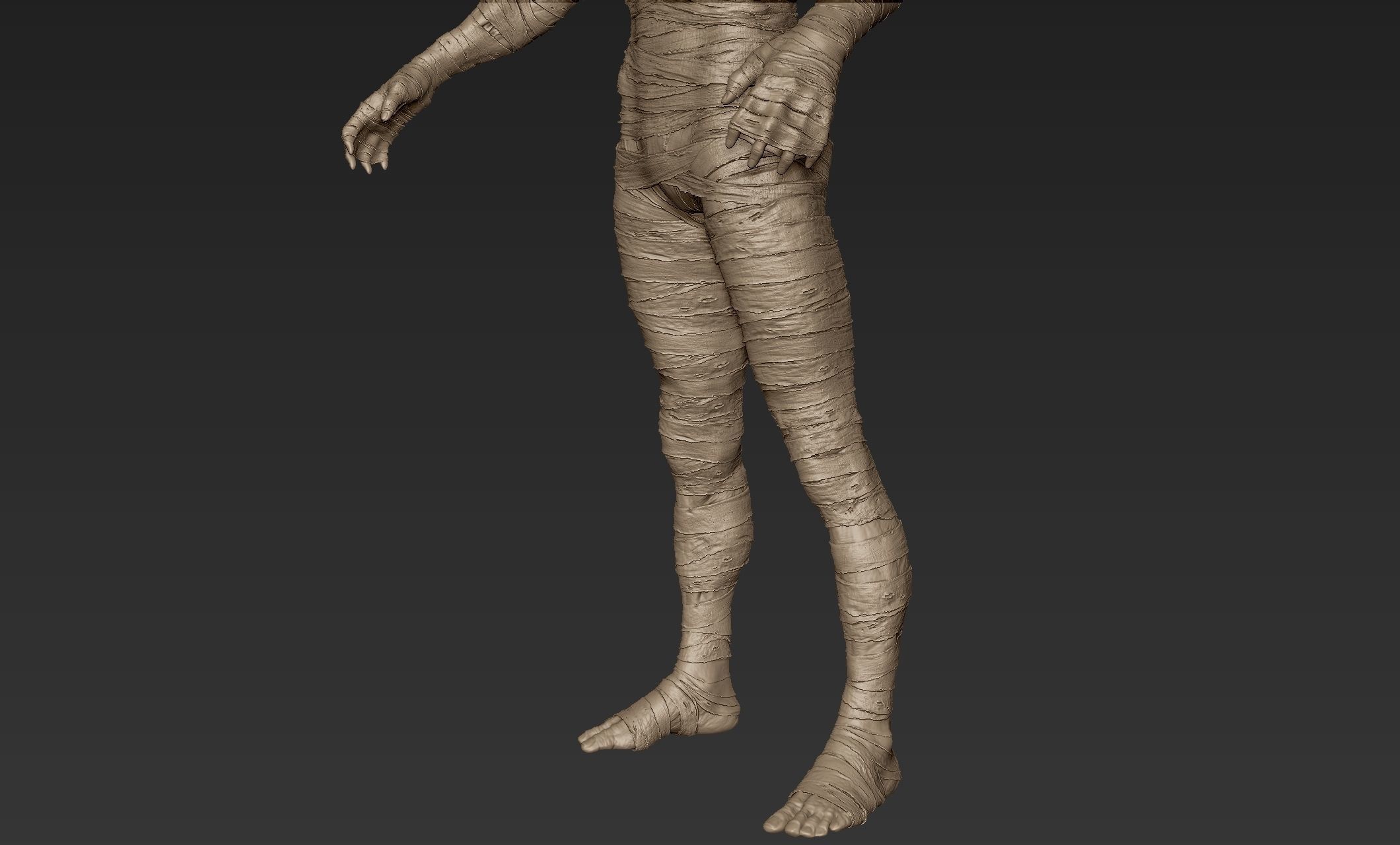 Mummy 3D model_7