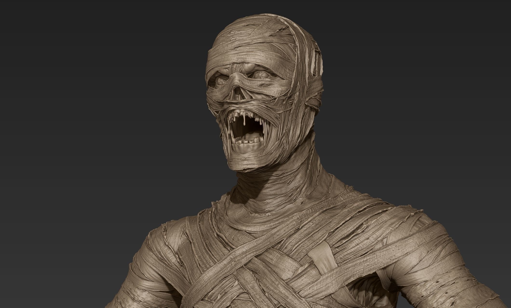 Mummy 3D model_2