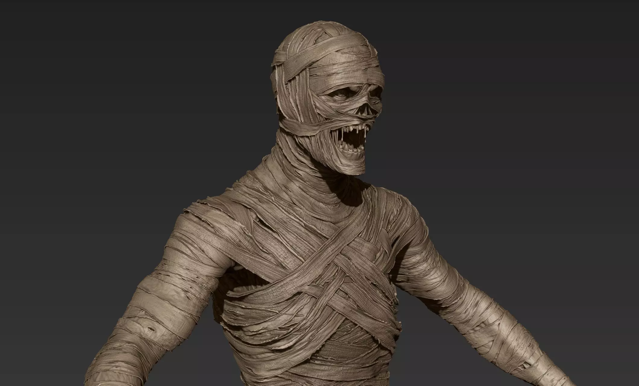 Mummy 3D model_0