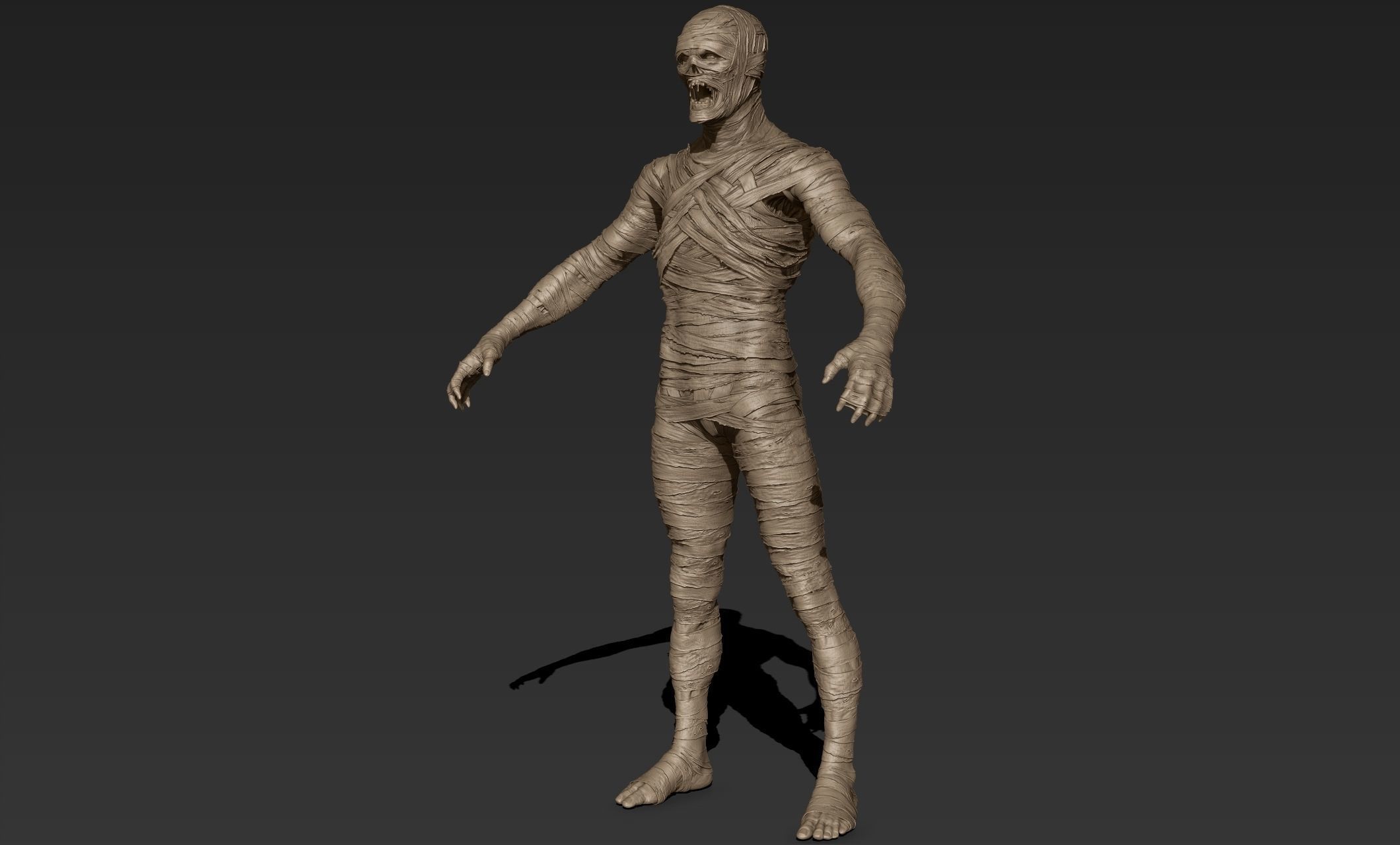mummy-3d-model-cgtrader