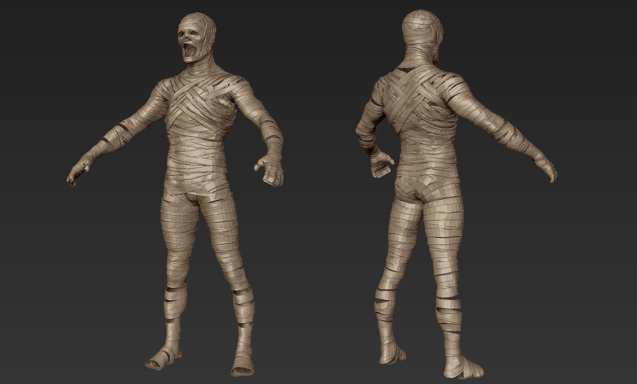 Mummy 3D model_11