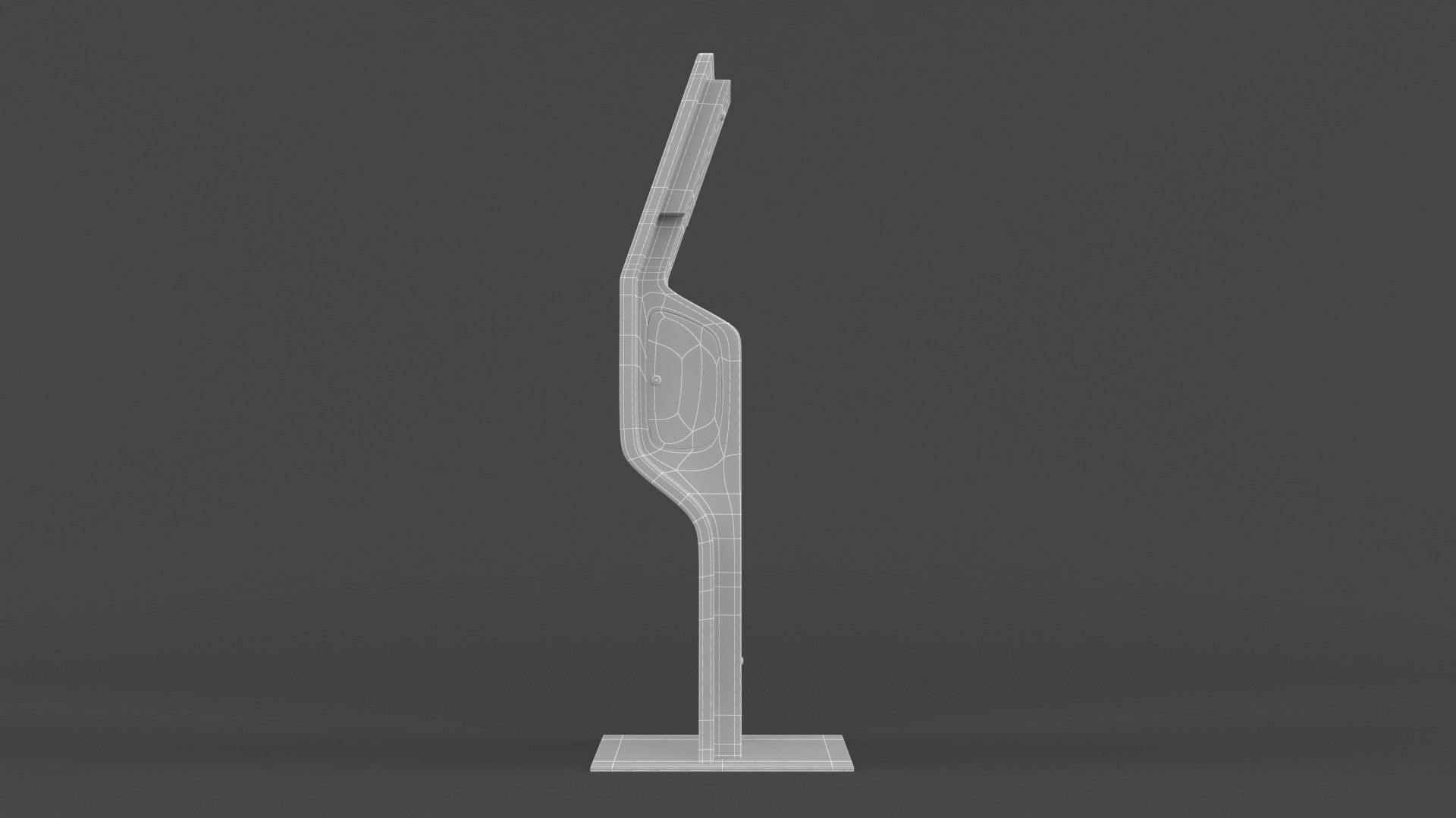 Electronic Kiosk 3D model_10