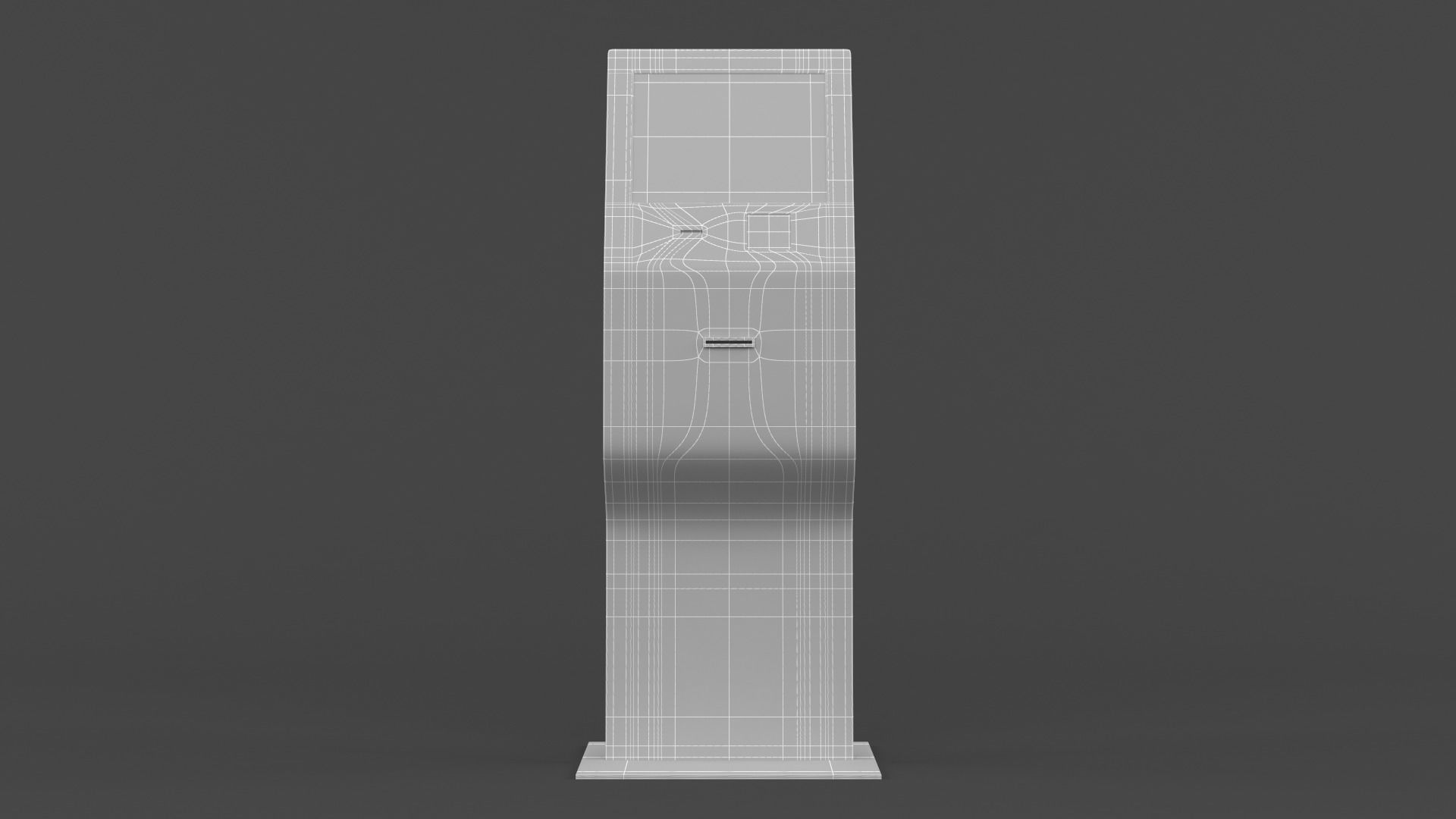 Electronic Kiosk 3D model_8