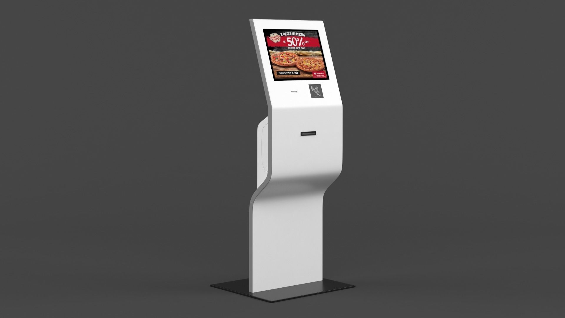 Electronic Kiosk 3D model_6