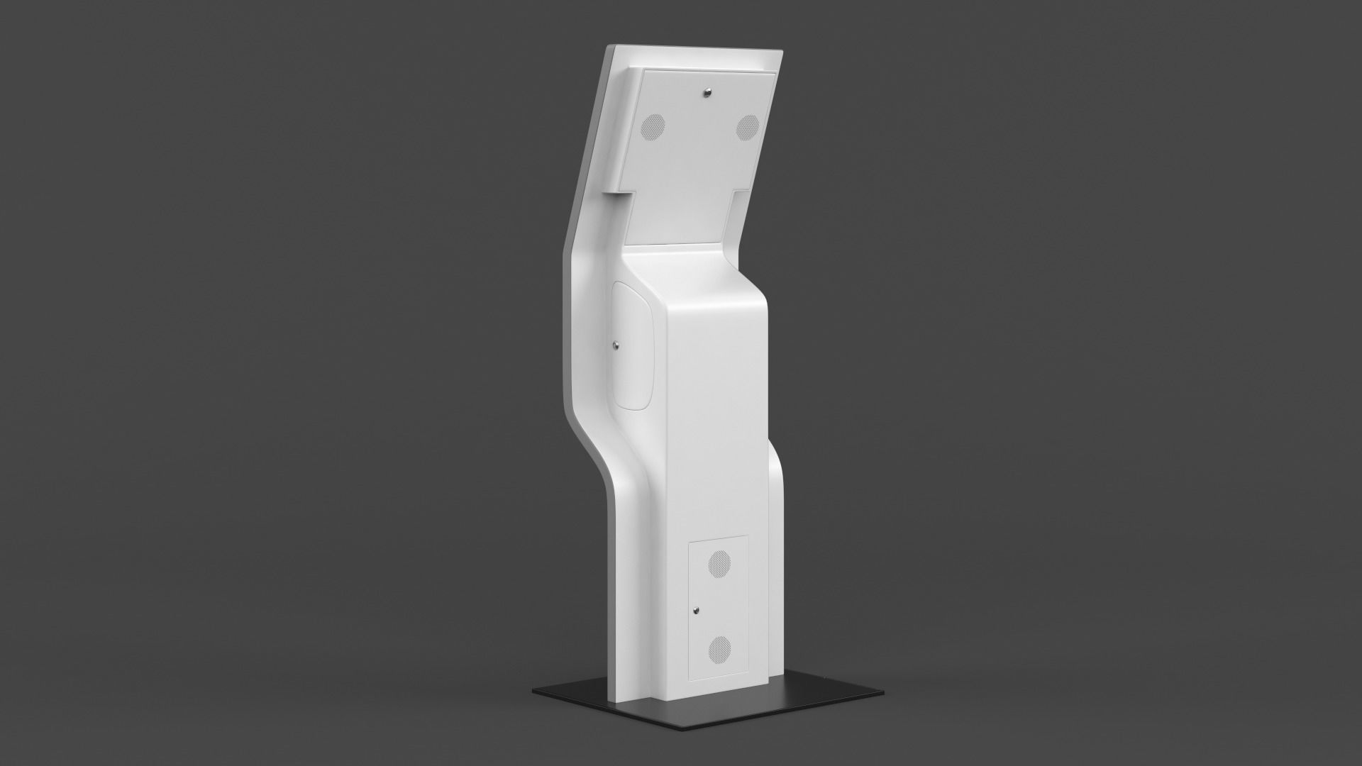 Electronic Kiosk 3D model_4