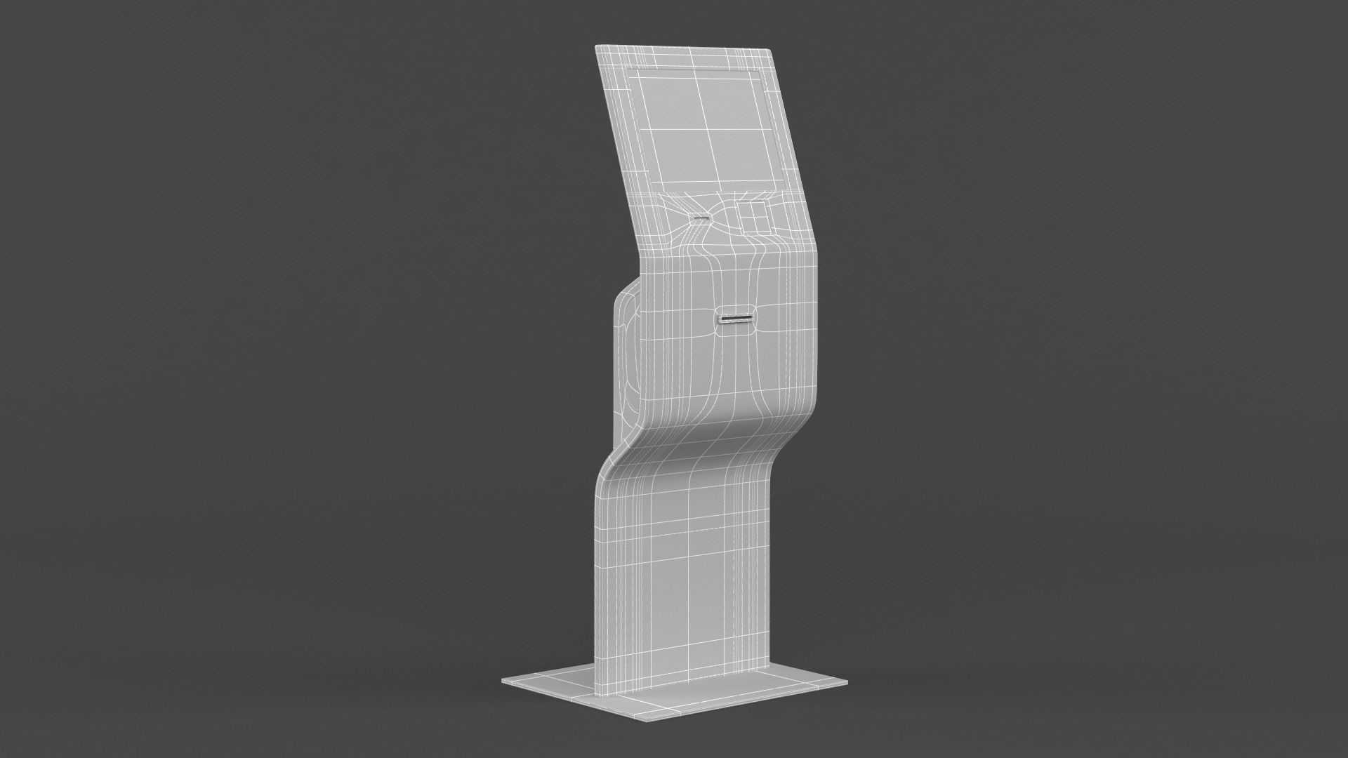 Electronic Kiosk 3D model_13