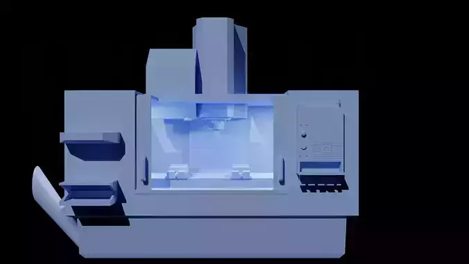 CNC Mill 3D print model