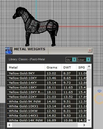 Spinning horse medallion pendant 3D print model_16
