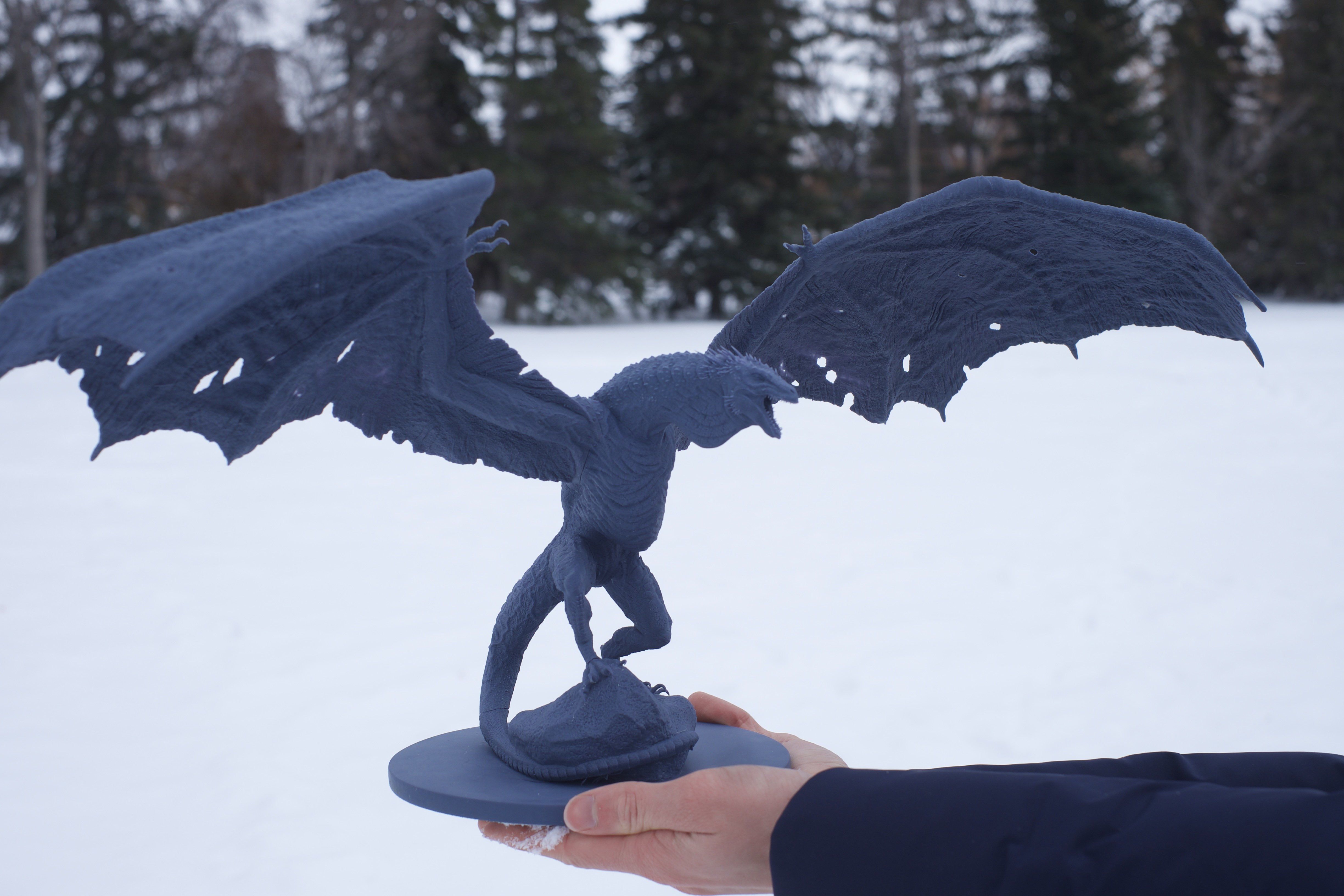 Vhagar House of the Dragon 3D print model_3