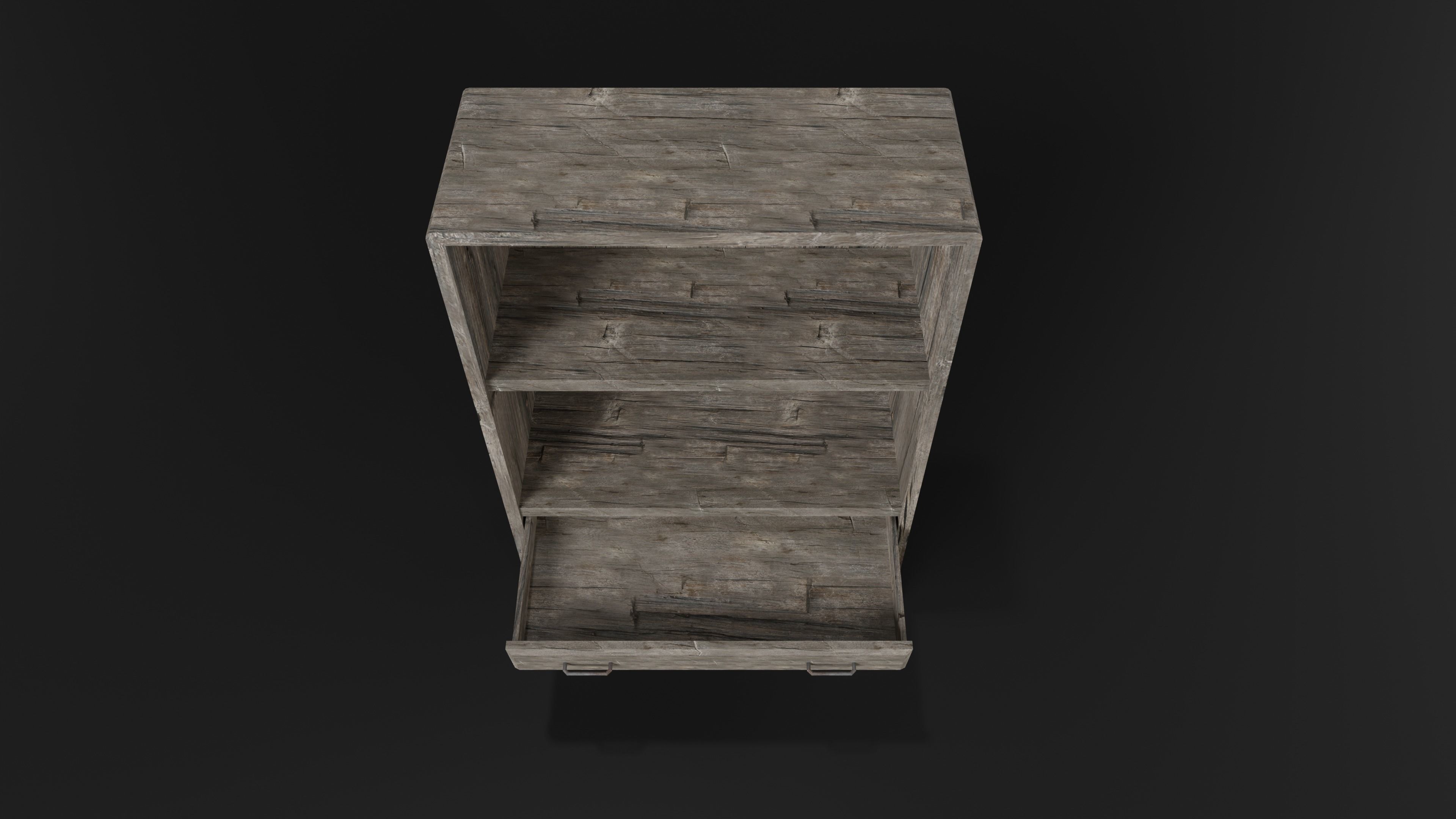 Cabinet Pack Low-poly 3D model_3