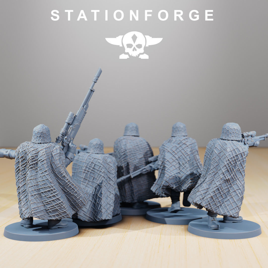 GrimGuard Snipers 3D print model_1