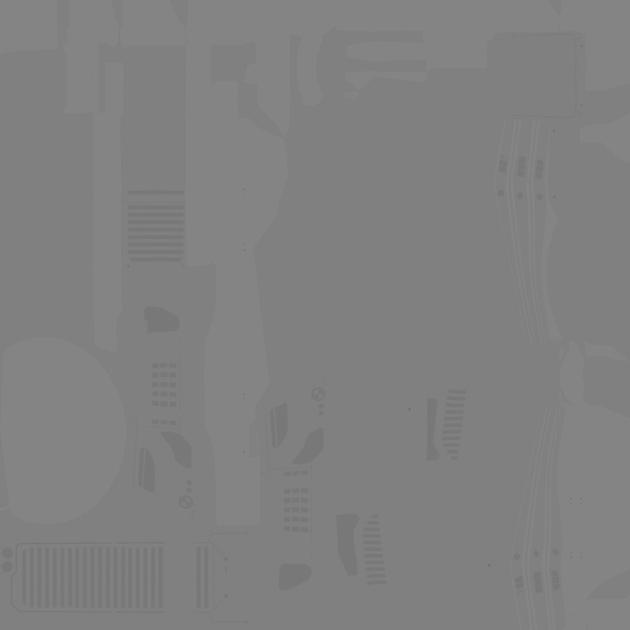 SciFi Building A07 Black - Sci Fi Exterior Design Low-poly 3D model_25