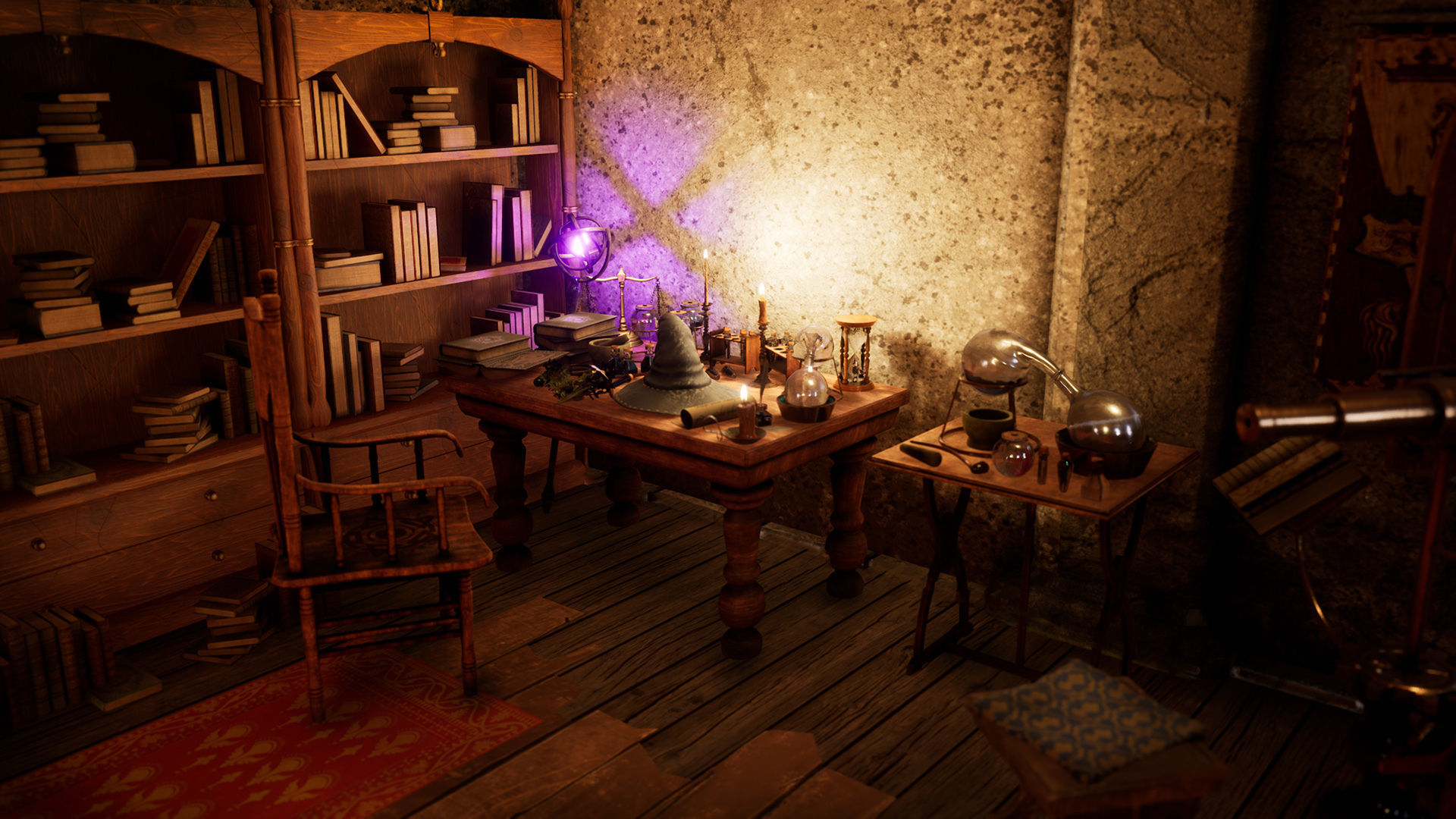 Medieval Furniture  150 Variations 3D model_10