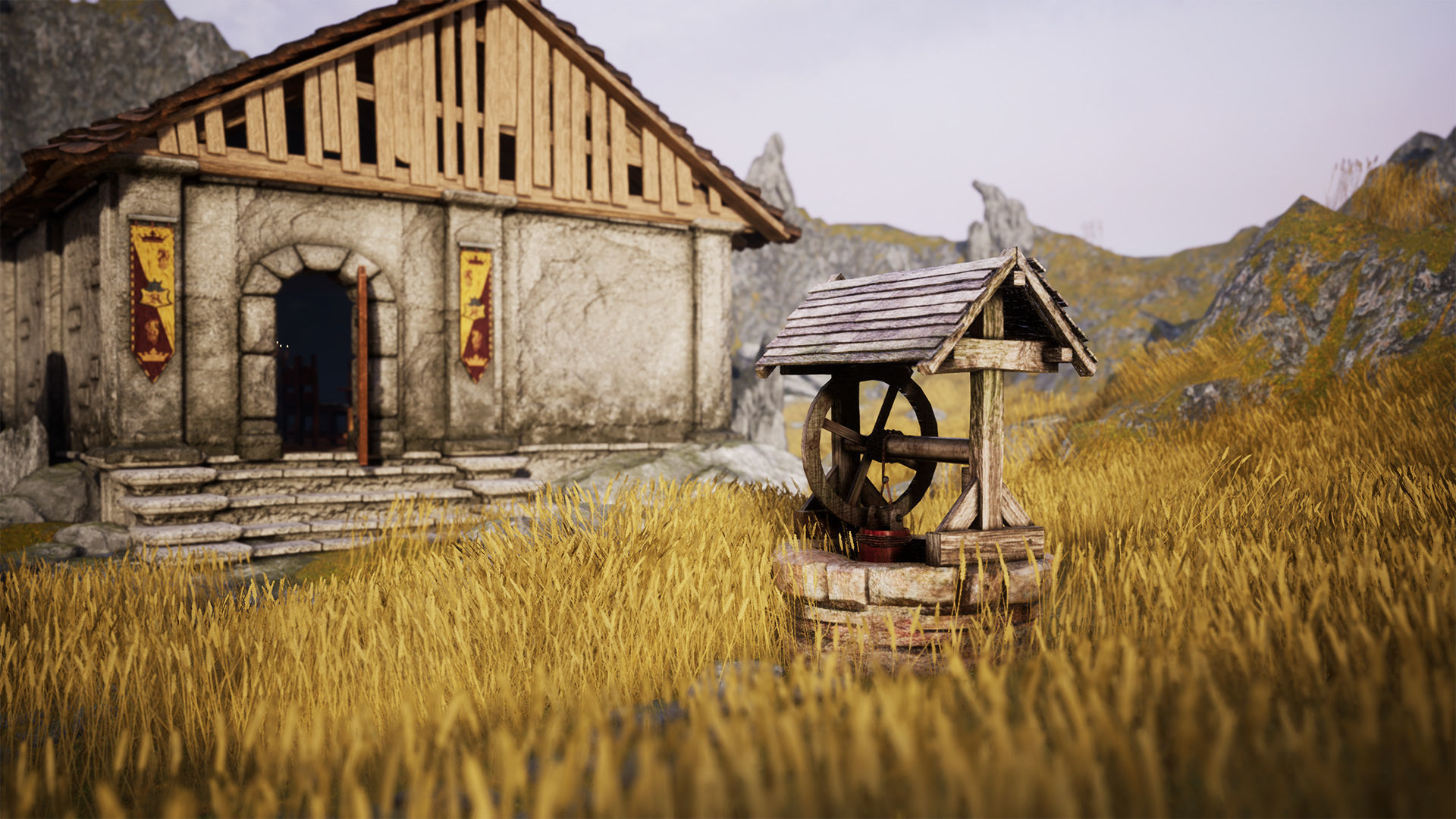 Medieval Furniture  150 Variations 3D model_5