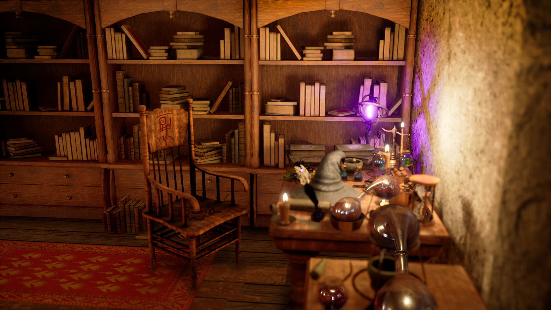 Medieval Furniture  150 Variations 3D model_11