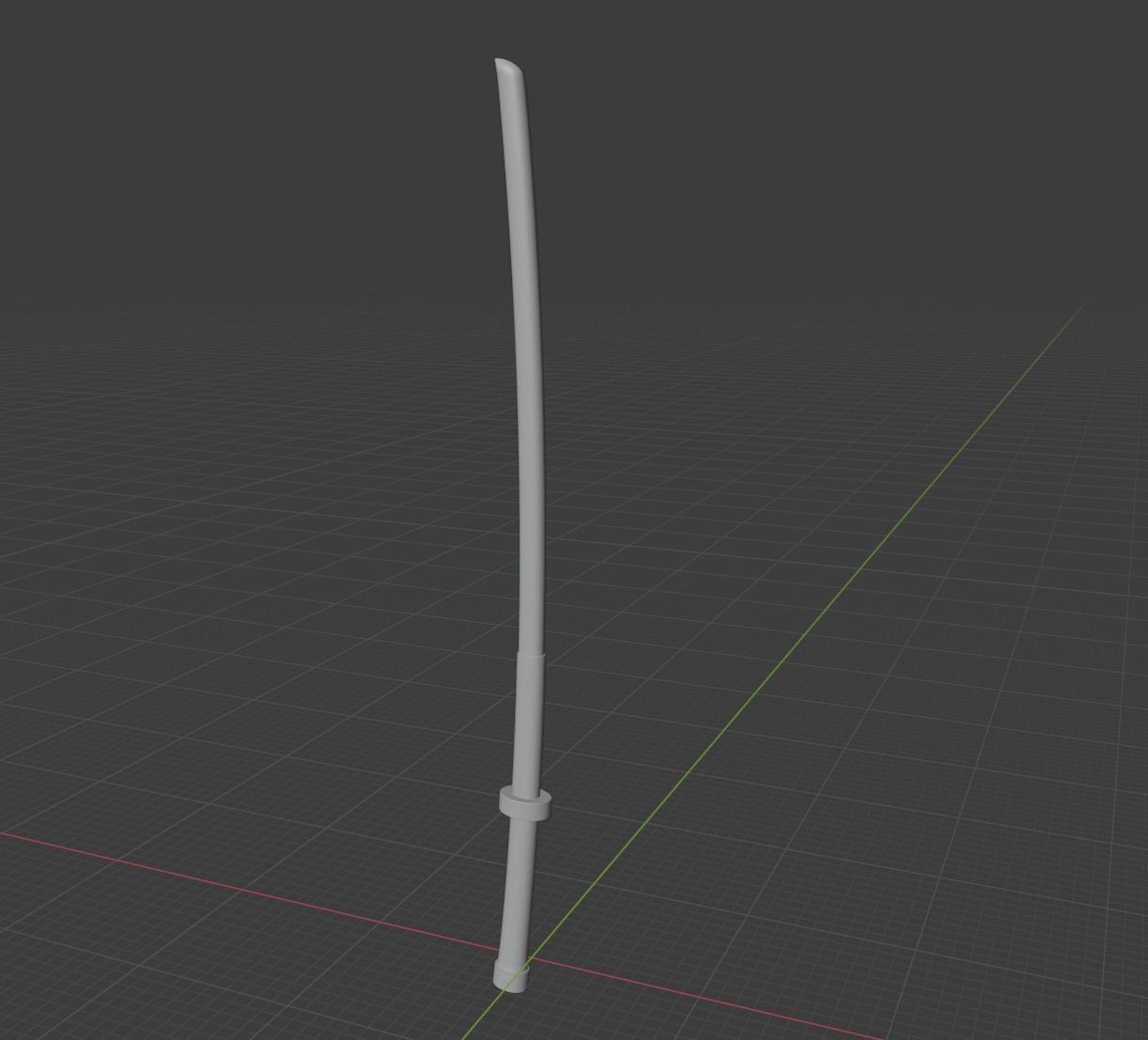 Ssangsudo - Korean Two-Handed Sword Free 3D print model_1