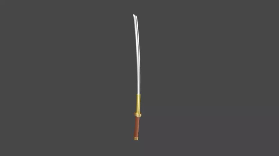 Ssangsudo - Korean Two-Handed Sword Free 3D print model_0