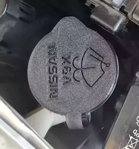 Navara D40 Windscreen Washer Cap 3D model