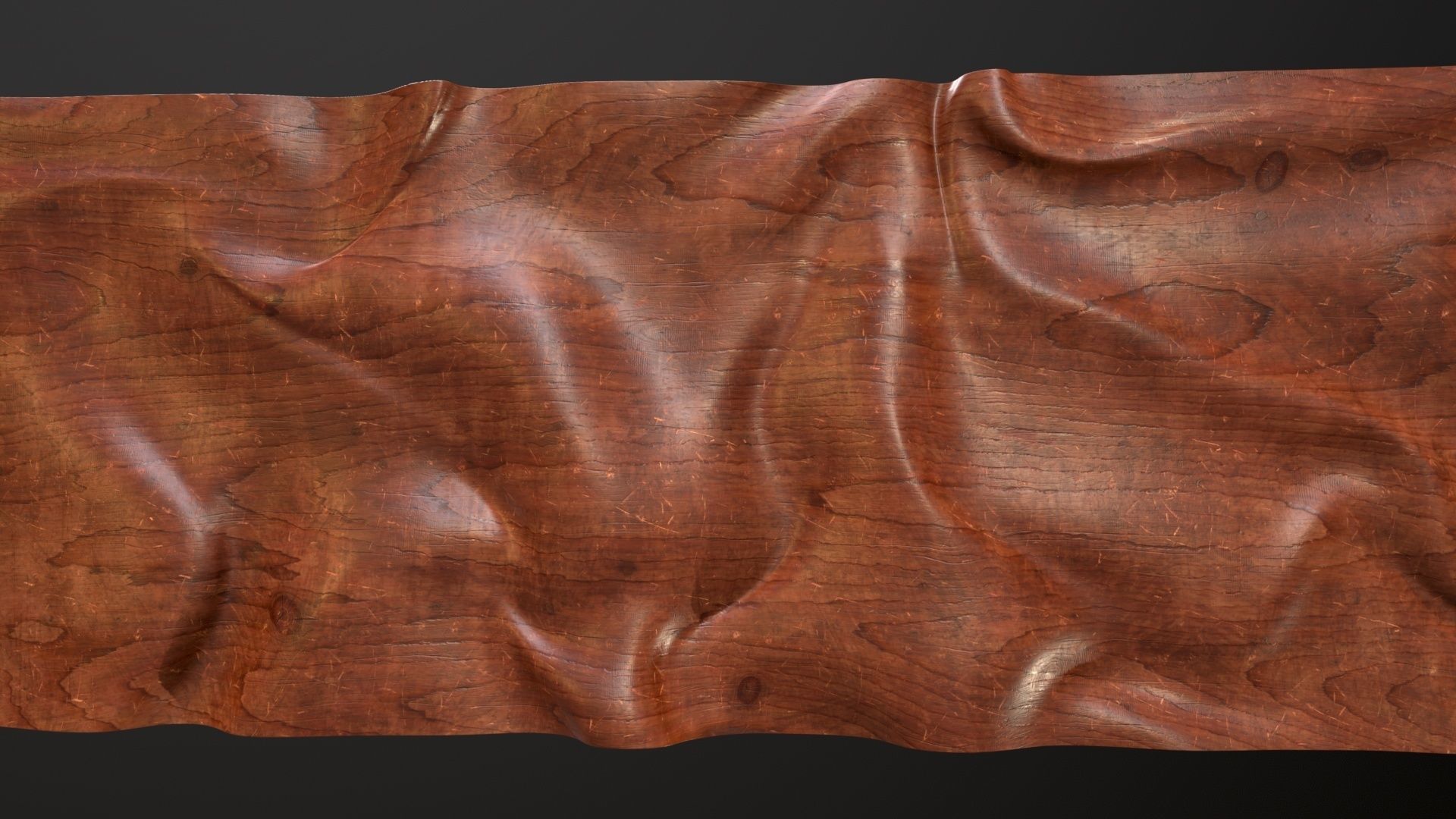 Drapery Wall Art Panel  for cnc carving 3D print model_9