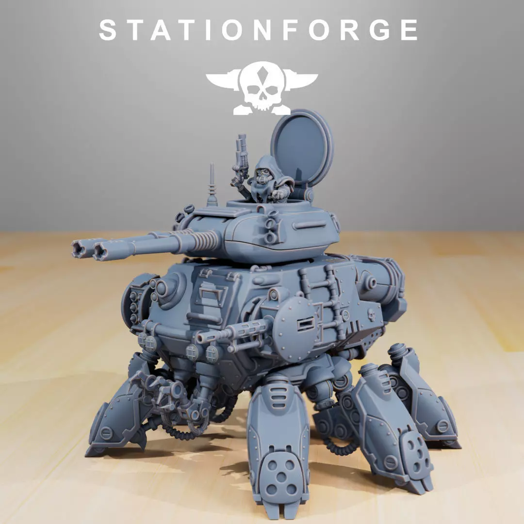 Scavenger Tank 3D print model