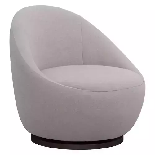 Restoration Hardware Reine Swivel Chair 3D model