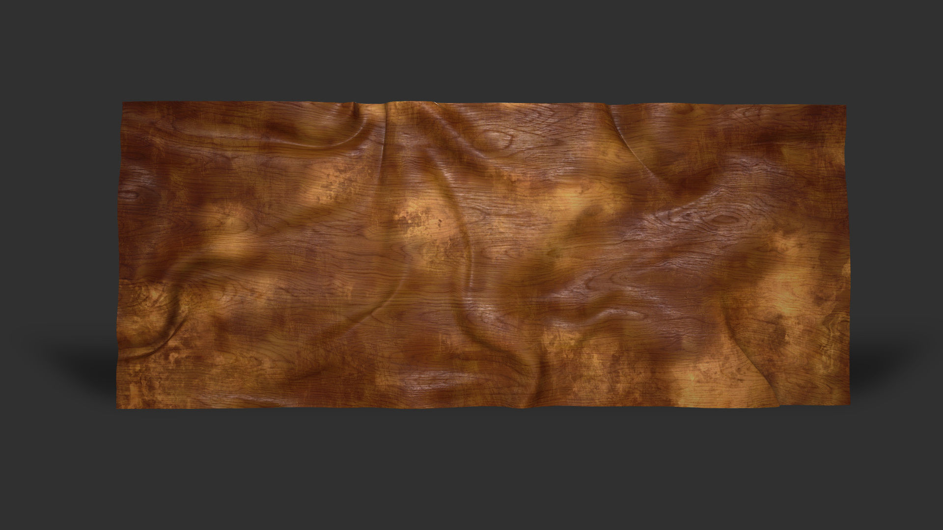 Drapery Wall Art Panel  for cnc carving 3D print model_2