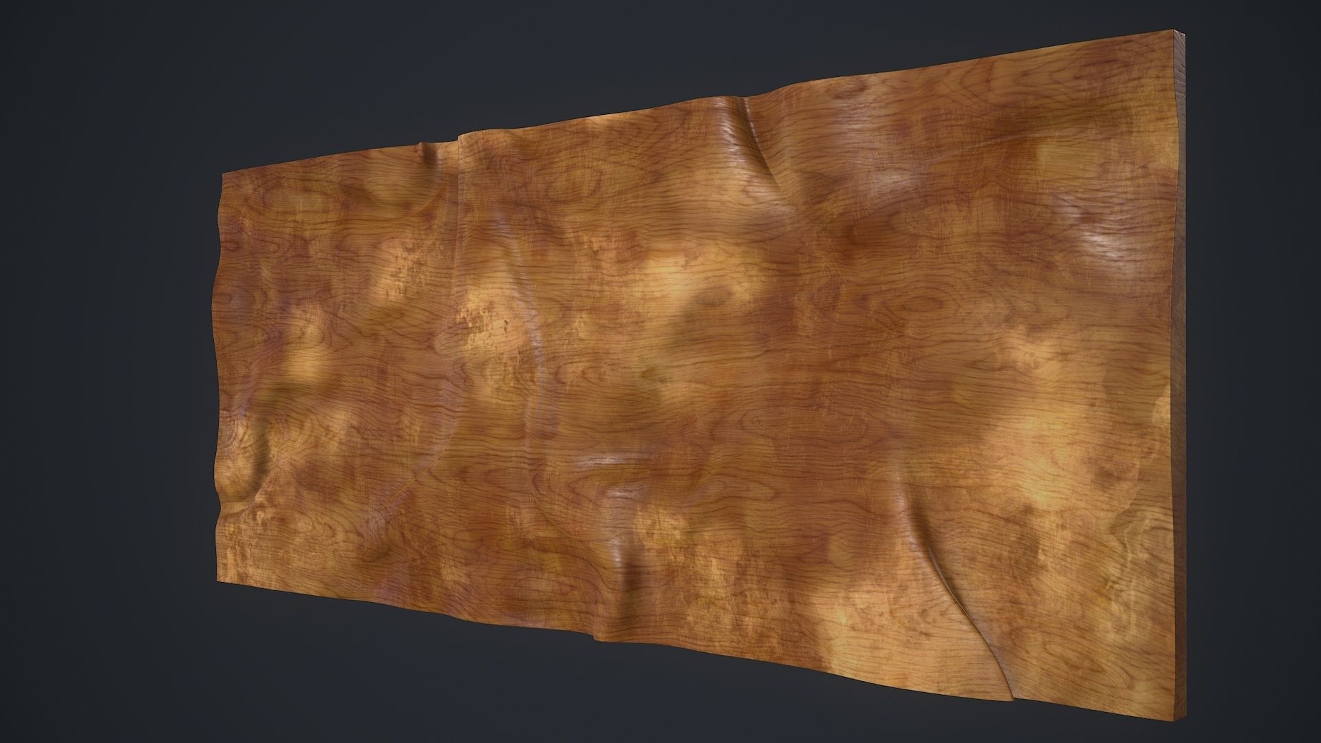 Drapery Wall Art Panel  for cnc carving 3D print model_13