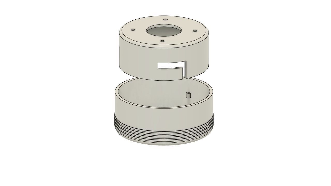 Elegant Pendant Lamp 3D print model_5